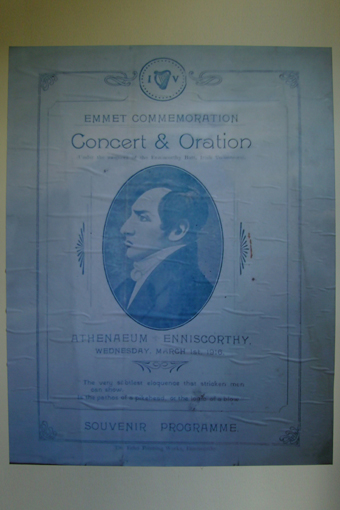 The Athenaeum, Enniscorthy 14 – Emmet Commemoration Concert and Oration Souvenir